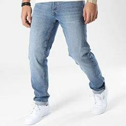 Nouveau 😍 Jean Mike Original Bleu Denim de Jack And Jones 🌟