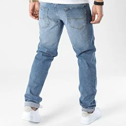 Nouveau 😍 Jean Mike Original Bleu Denim de Jack And Jones 🌟 -Jack And Jones Soldes jack and jones 348741 12226367 BLUE DENIM 20221128T125041 04