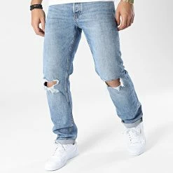 Offres 🔥 Jean Mike Original Bleu Denim de Jack And Jones 🧨