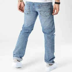 Offres 🔥 Jean Mike Original Bleu Denim de Jack And Jones 🧨 -Jack And Jones Soldes jack and jones 348765 12220852 BLUE DENIM 20221128T125102 04