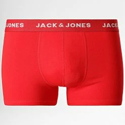 Bon marché 😉 Lot De 5 Boxers Classic Vert Jaune Rouge Bleu Rose de Jack And Jones 🔔 -Jack And Jones Soldes jack and jones 348814 12223930 CLASSIC GREEN VIBRANT YE 20221125T162054 05