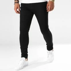 Jack And Jones Soldes 21 Vente flash 🌟 Jean Skinny Liam Original 009 Lid Noir de Jack And Jones 🥰