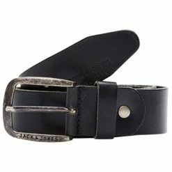 Offres 💯 Ceinture Paul Leather Noir de Jack And Jones ❤️