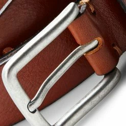 Meilleure affaire 😍 Ceinture Clee Leather Marron de Jack And Jones 🧨 -Jack And Jones Soldes jack and jones 83777 12111066 mocha bisque noosfw18 20180820T120533 03