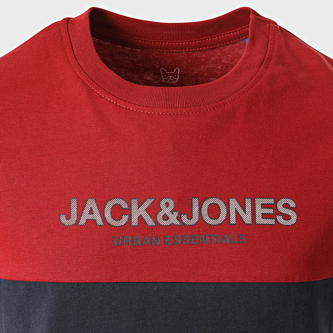 Meilleur prix ⌛ Tee 👚 Shirt Enfant 12190515 Rouge Bleu Marine de Jack And Jones 🌟 2 Meilleur prix ⌛ Tee 👚 Shirt Enfant 12190515 Rouge Bleu Marine de Jack And Jones 🌟 – Image 2